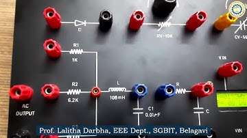 Frequency Response Second Order -Control Systems Laboratory( 15EEL67)