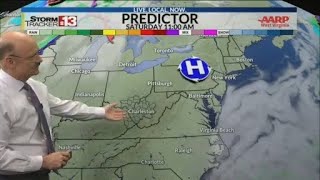 Steady state weather forecast: Nice! October 20, 2026 4pm