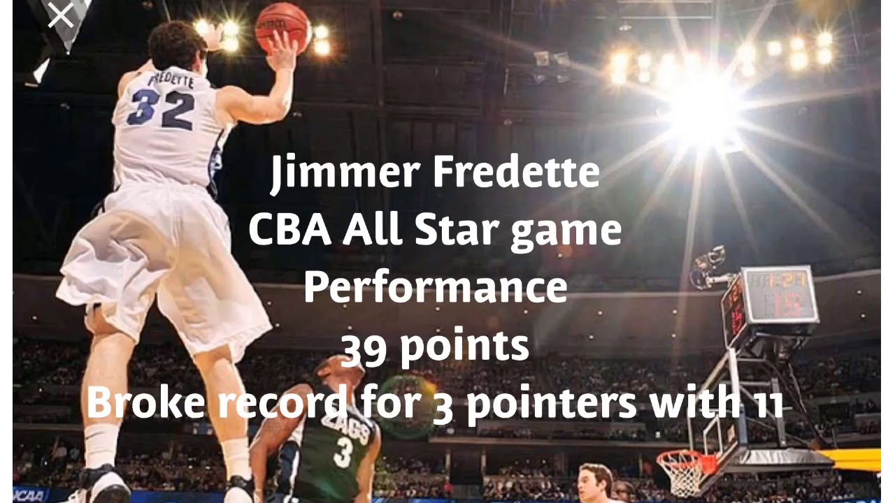 Jimmer Fredette 39 Points In 2019 Cba All Star Game Record 11