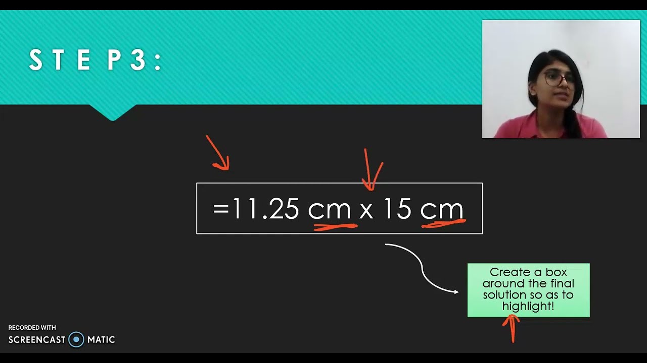 Drawing to Scale (Metric Calculation) Recording #1