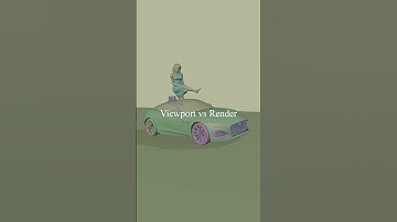 Viewport vs Final Render #blender3d #animation #cgi