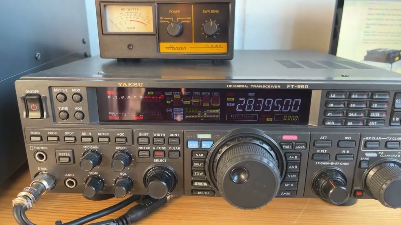 VK5MRD 🇦🇺 Calling CQ 10m Short Path (video by M3UWF 🇬🇧), Yaesu FTDX3000 - Hexbeam, 25/11/2022