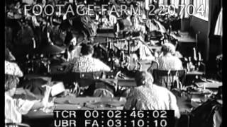 1940s Manufacture of Military Uniforms 220704-01 | Footage Farm