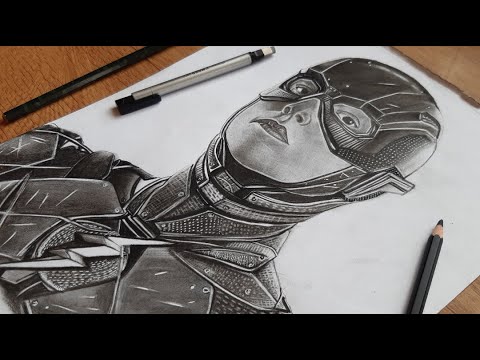 Speed Drawing: The Flash - DC - Justice League by eversonsantos95
