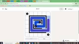 LinkedIn Games - Zip #108 Answer | 03 JULY, 2025_Solved 😱😱 screenshot 5