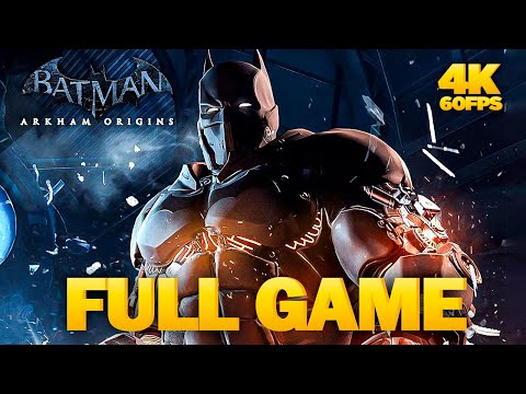 Batman: Arkham City - Full Game Walkthrough in 4K 60fps 