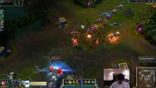 TSM Dyrus - Jayce vs Kha'Zix top «Beast» [Sounds lag]