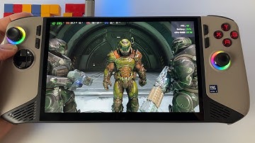 Doom Eternal | MSI Claw 8 AI+ gameplay 1200p high graphics