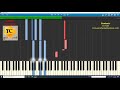 Tinerețe floare rară - tutorial orgă & pian