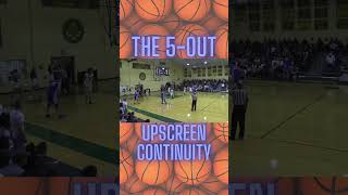 Zoom action out of the upscreen continuity #basketball #youthbasketball #aau #basketballcoach