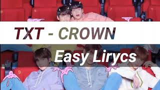 TXT - CROWN (Easy Lirycs Sub Indo)