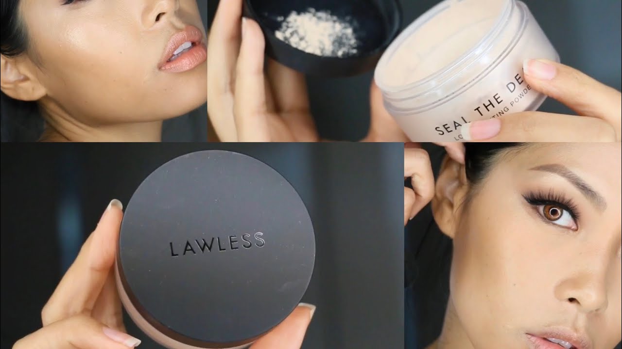 Lawless Brightening Translucent Loose Setting Powder Quick Review & Tutorial
