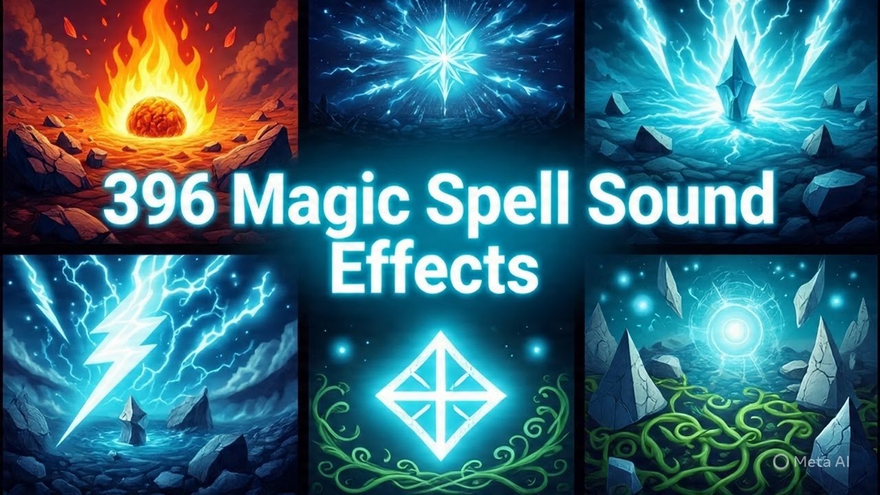 Magic Spell Sound Effects – 396 High Quality Game & Film SFX