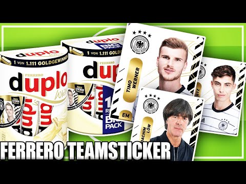 Was soll das FERRERO DEUTSCHLAND ?! ?? Team Sticker zur EURO 2020