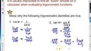 PreCalc 4 2 Day 2 Class Notes Video