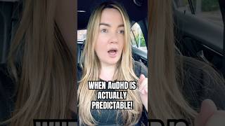 The Rare Time AuDHD is Predictable! #audhd #audhder #autisticwoman #adhdwomen #neurodivergent #adhd