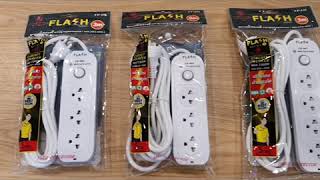 รางปลั๊กไฟFLASH มอก.2432-2555