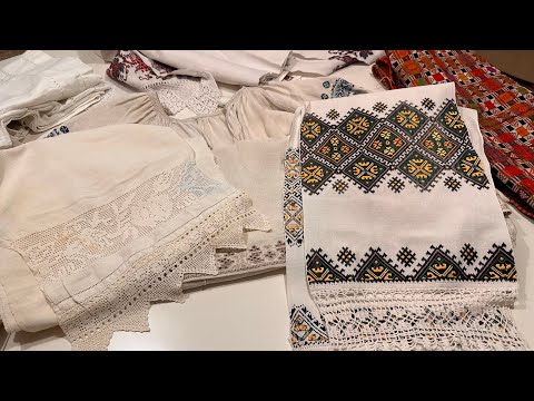 5. Старинная вышивка. Рушники,сорочки.