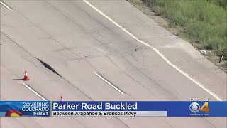 Part Of Parker Road To Buckle Under High Heat