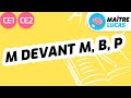 M devant m b p ce1  ce2  cycle 2  franais  orthographe  etude de la langue