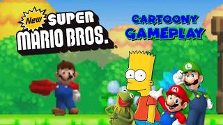 Cartoony Gameplay: New Super Mario Bros. PART 1