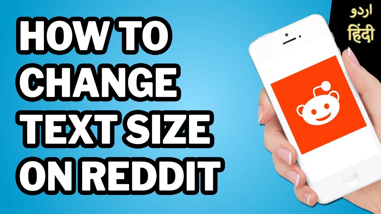 How to Change Text Size on Reddit // Reddit pe Text size kaise badle