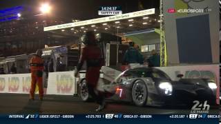 Pit Lane Incident That Led to Toyota #7 Failure.