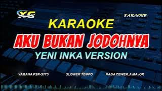 AKU BUKAN JODOHNYA KARAOKE POP KOPLO - TRI SUAKA (NADA CEWEK) TEMPO SLOWER