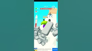 Hulk Smash 3D Gameplay Run 🏃‍♀️ 💪 👌  #shorts #viral #android