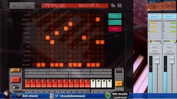 EGDR808 emulates TR808 Drum machine awesome