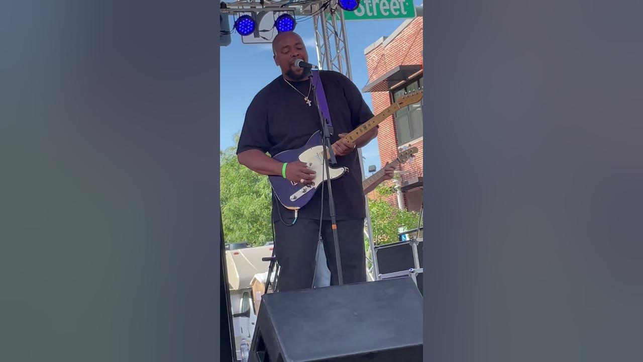 Shawn Holt with John Primer at Zoofest 50th Anniversary 7/8/23