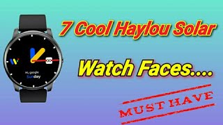 Haylou Solar Best watch faces screenshot 3