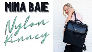 Mina Baie Kinney in Nylon Diaper Bag