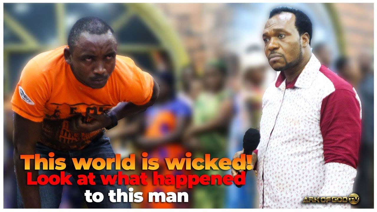 This world is wicked! Look at what happened to this man.