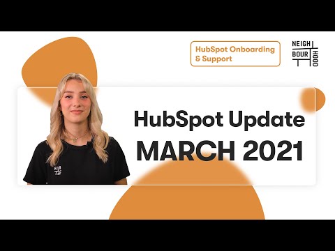 HubSpot Product Spotlight – March 2021 | Lazy Loading Image Too, CRM Object, Videos & Chat Widgets