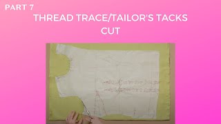 Marking Darts and Notches Using Tailor's Tacks and Thread Tracing