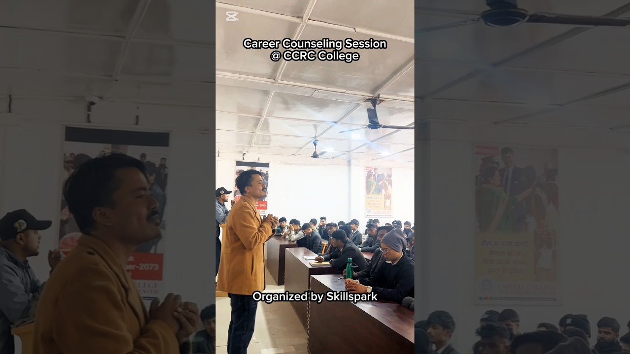 It was great experience to spend time with wondeful students of CCRC college.