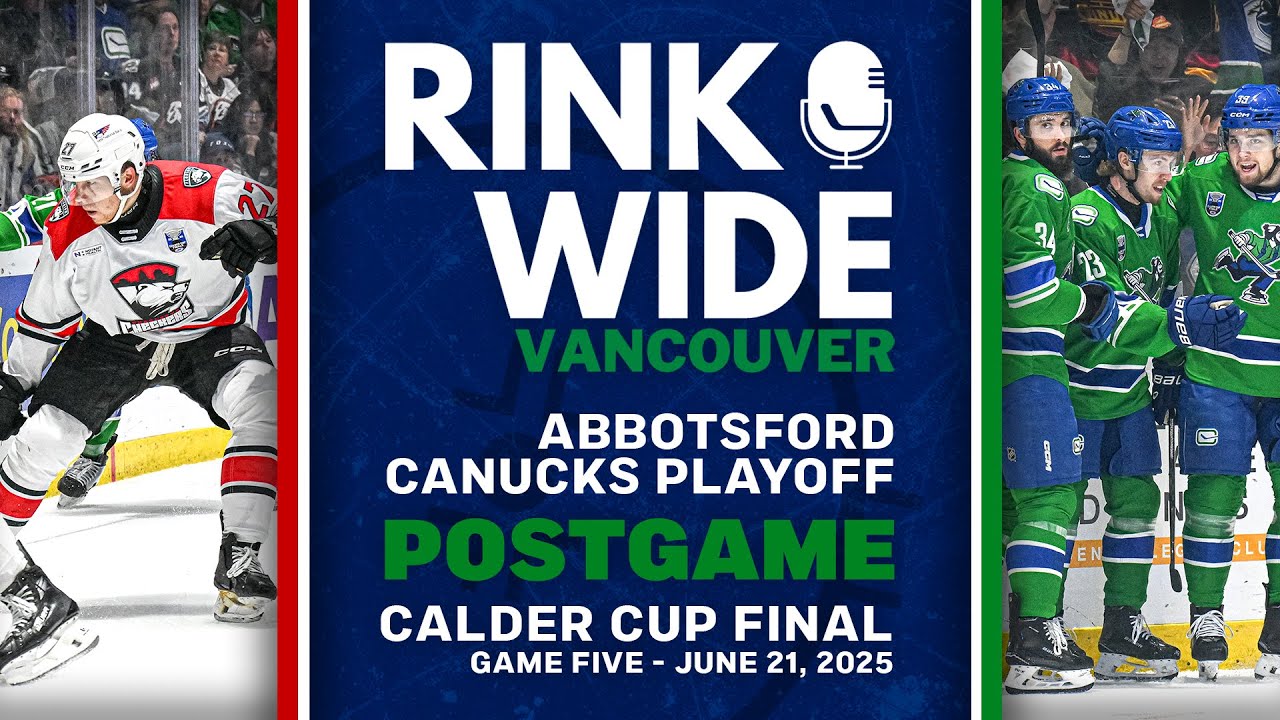 RINK WIDE POST-GAME: Abbotsford Canucks vs Charlotte Checkers | AHL Calder Cup Finals - Game 5