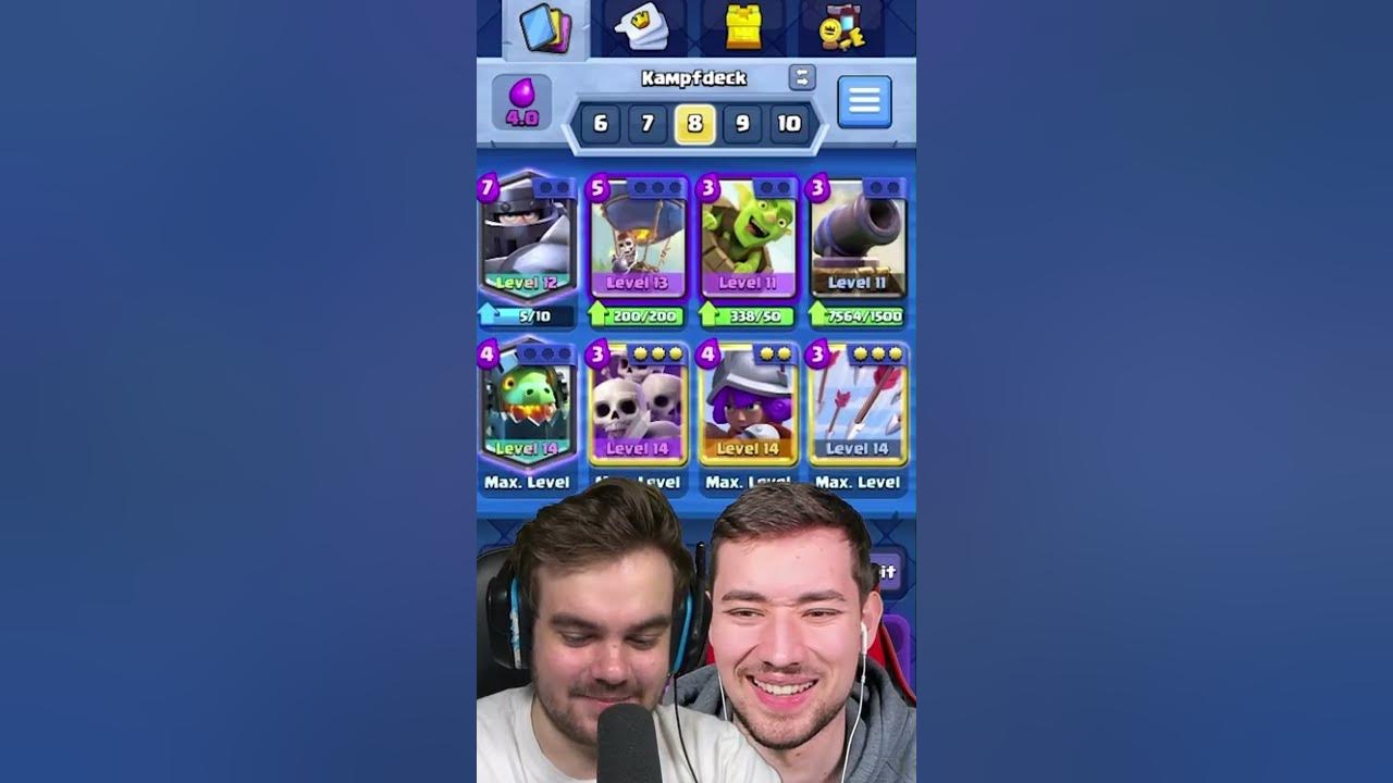 JoJonas und ich bewerten euer Deck I Clash Royale deutsch Shorts