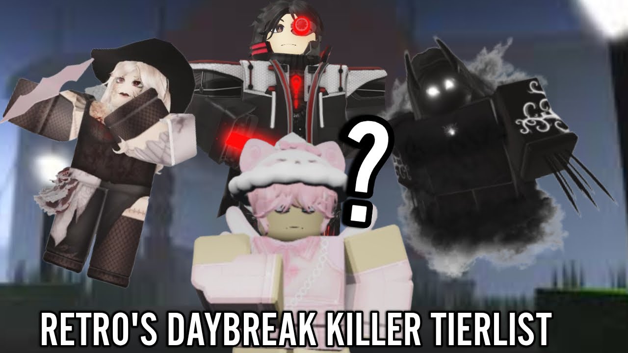 My Daybreak Killer Tierlist (As of August 2025) // Roblox Daybreak 2