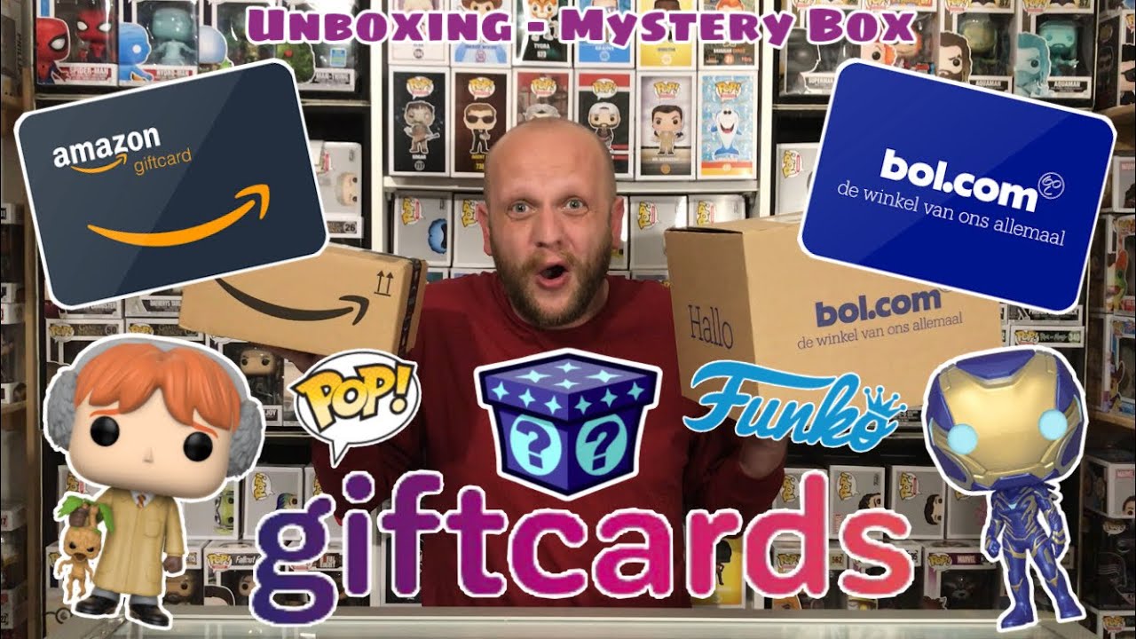 FUNKO POP SHOPLOG | Unboxing Mystery Box | Bol.com & Amazon | Giftcards