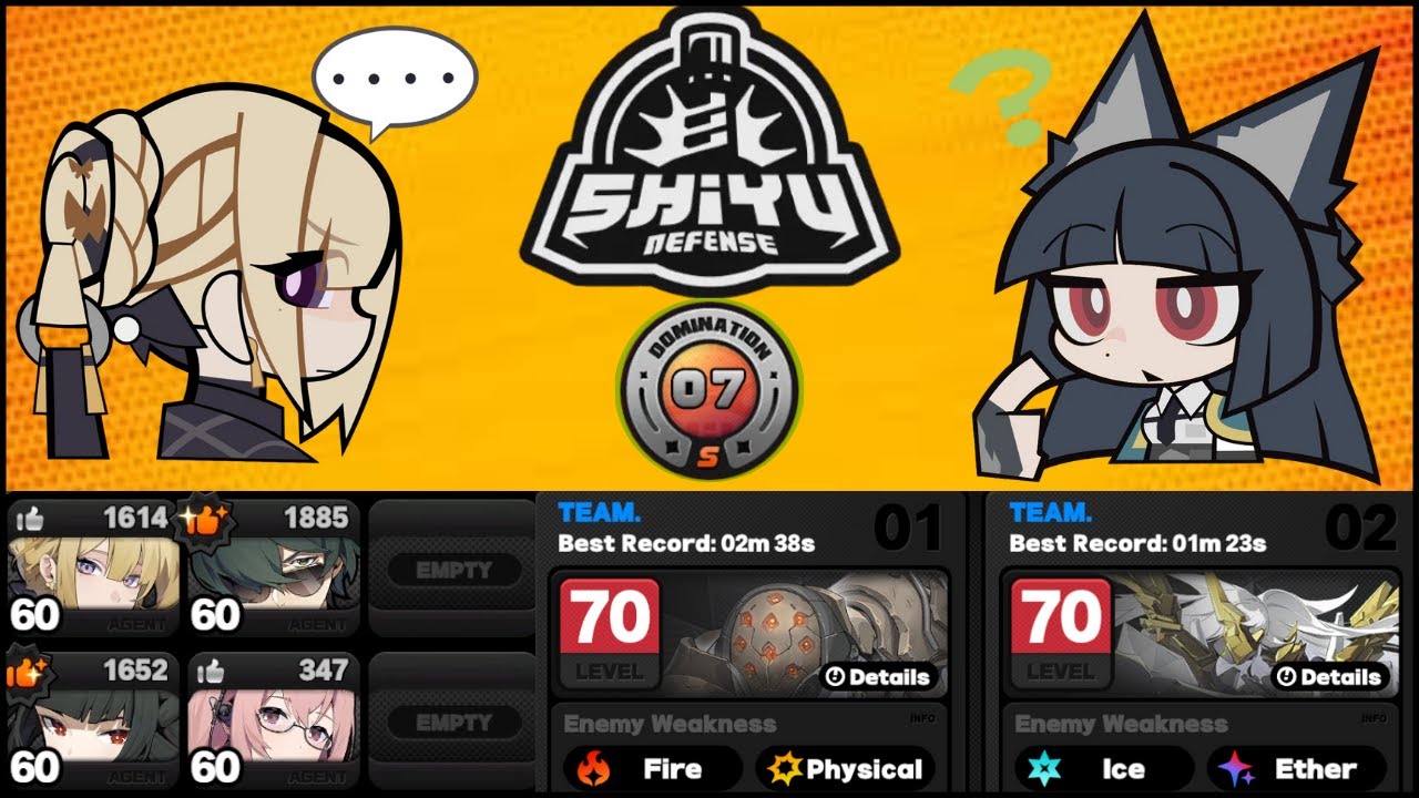 Shiyu Defence Reset! | Evelyn and Miyabi Two Agent Teams | Zenless Zone Zero 2.0