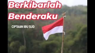 Lagu Nasional Berkibarlah Benderaku   Lirik Full_Cover vokal Regina Ivanova
