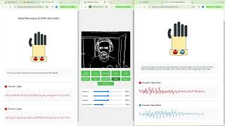 AI-Powered EMG Gesture Control | Testing Real-Time Hand Movement & Code Improvements