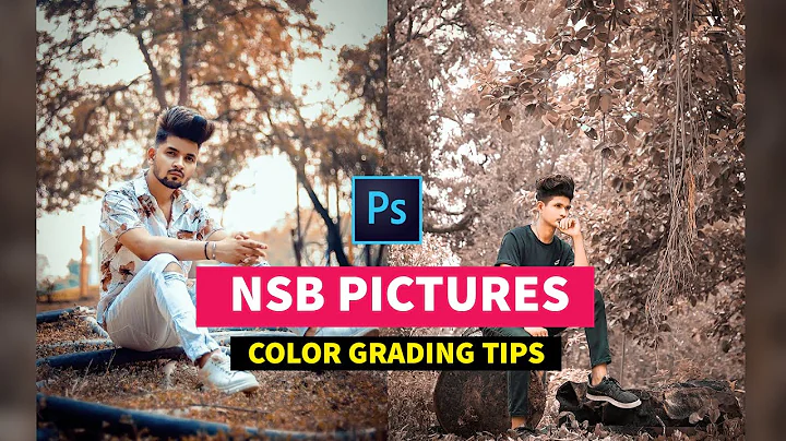 NSB Pictures COLOR GRADING TIPS | PHOTOSHP PHOTO EDITING TUTORIAL - by Amit editz