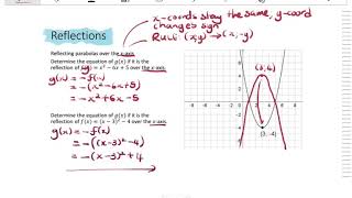 11 PARABOLA Reflections