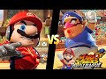 Mario Strikers Battle League Team Mario Vs Team Wario In Desert Ruin Mario Strikers Battle League Team Mario Vs Team Wario In Desert Ruin