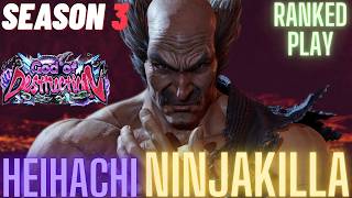 Tekken 8 | NinjaKilla (Heihachi) God Ranked Play
