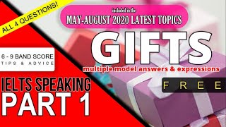 IELTS Speaking Part 1 | Gifts