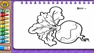 Coloring Vegetables Fun Watch Every Detail Come to Life